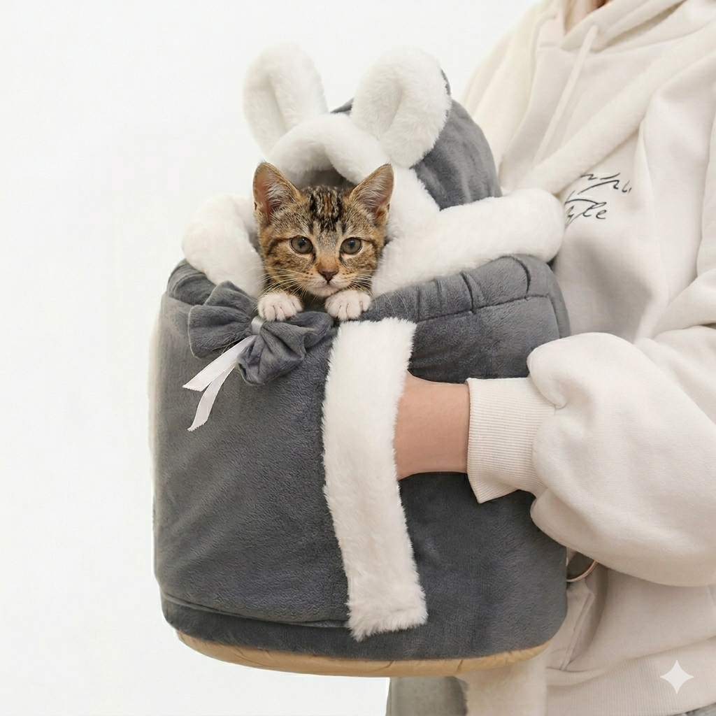 Cozy Cat Travel Backpack - Safe & Stylish