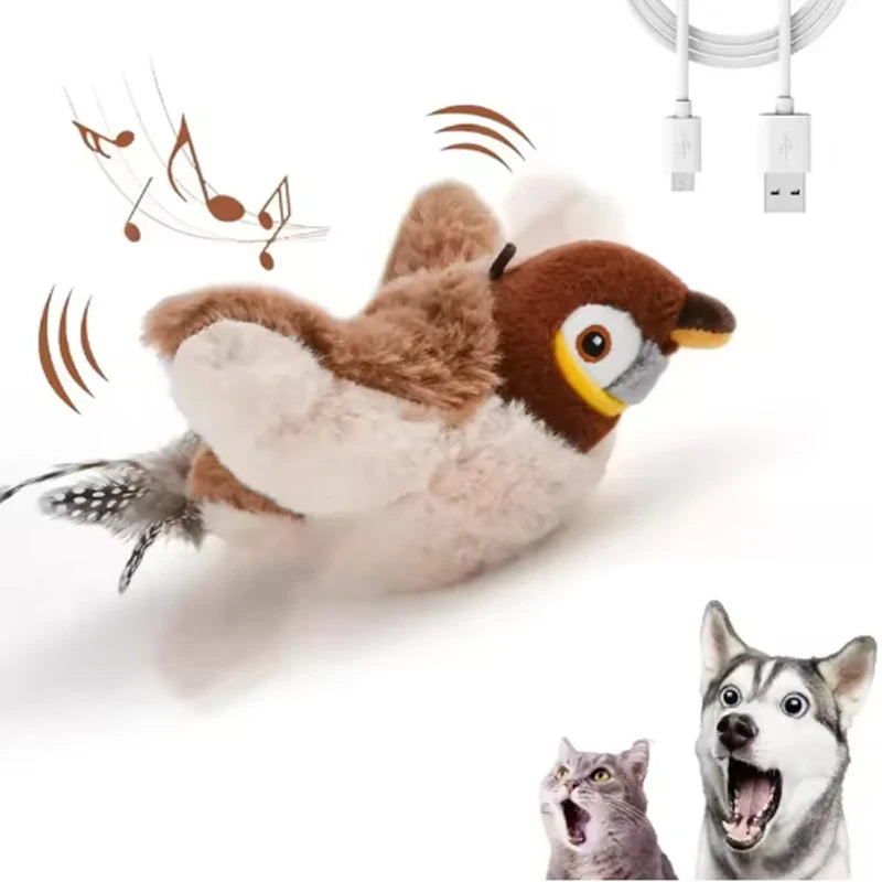 Fluttering Bird Buddy: The Perfect Playtime Toy for Your Cat